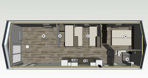 Casa móvel de 3 quartos - Image 13