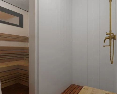 V7″ 6X2M CABINE DE SAUNA CONTÊINER
