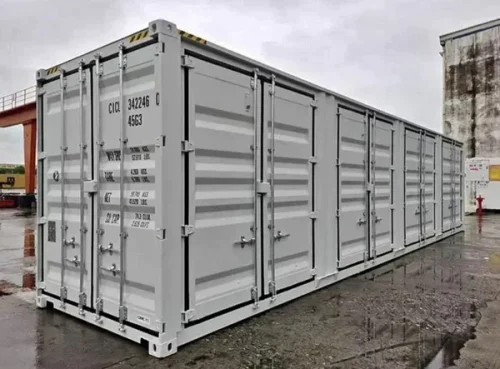CONTENTOR MARÍTIMO 40FT HC 12M (BRANCO) COM ABERTURA LATERAL - NOVO