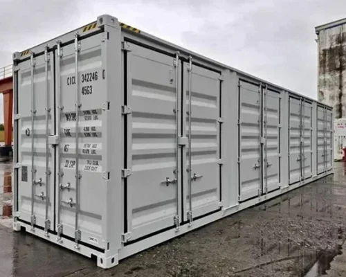 CONTENTOR MARÍTIMO 40FT HC 12M (BRANCO) COM ABERTURA LATERAL - NOVO